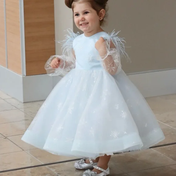 blue dress wedding outfit Ink Blue Satin Straps A-Line Wedding Guest Dress main image 0